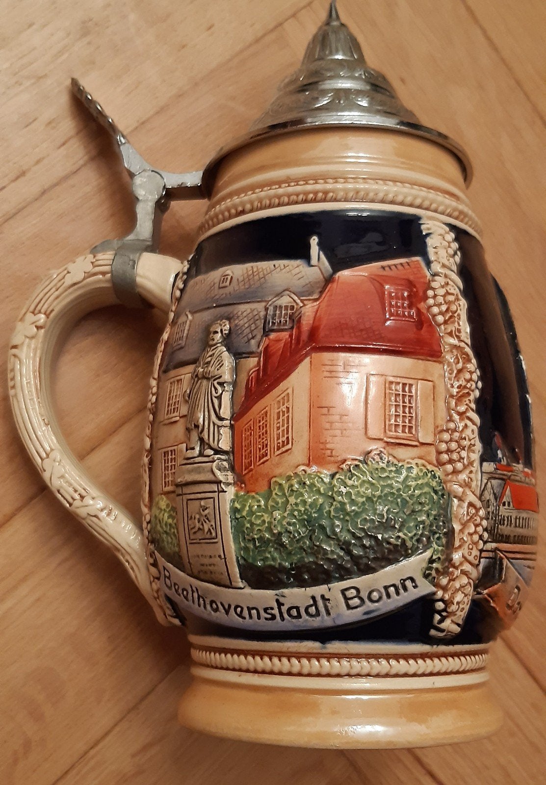 Oude bierkan, Ophalen