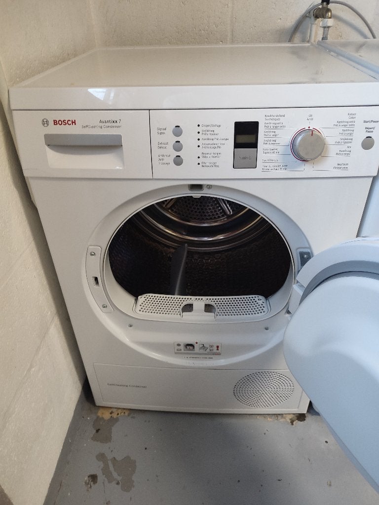 Bosch Avantixx 7 kg droger, Elektronische apparatuur, Droogkasten, Condens, Voorlader, 6 tot 8 kg, Minder dan 85 cm, Anti-kreukfase