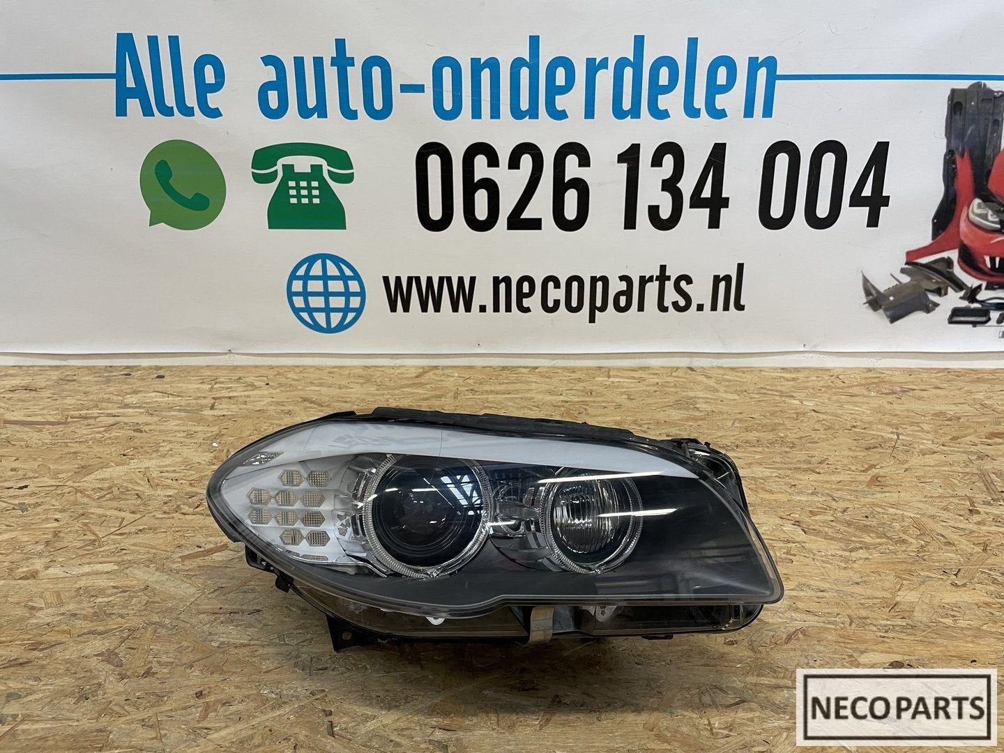 BMW 5 SERIE F10 F11 XENON LED KOPLAMP RECHTS ORIGINEEL, -, Utilisé, -, Enlèvement ou Envoi