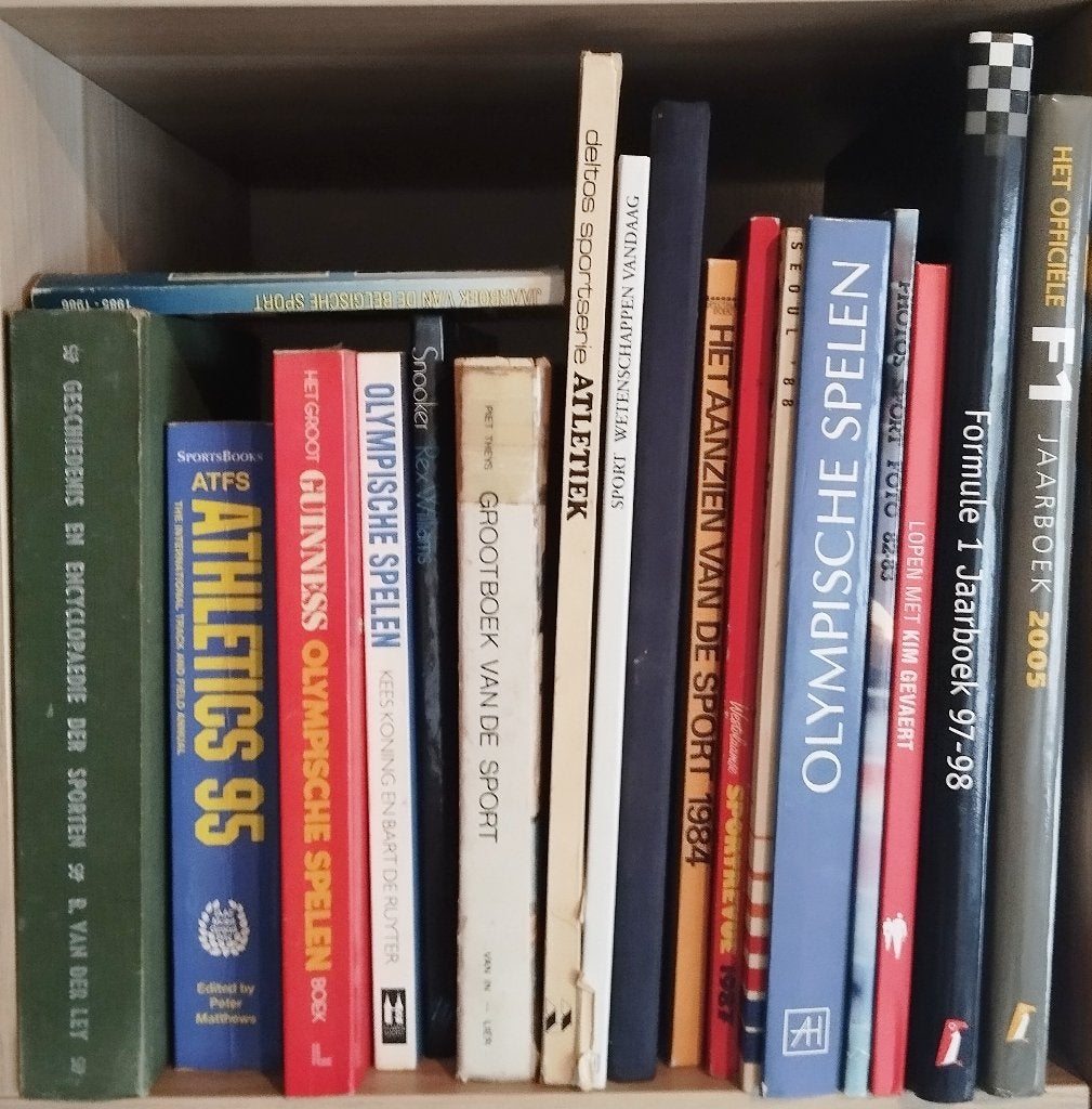 Sportboeken - 83 boeken, Enlèvement