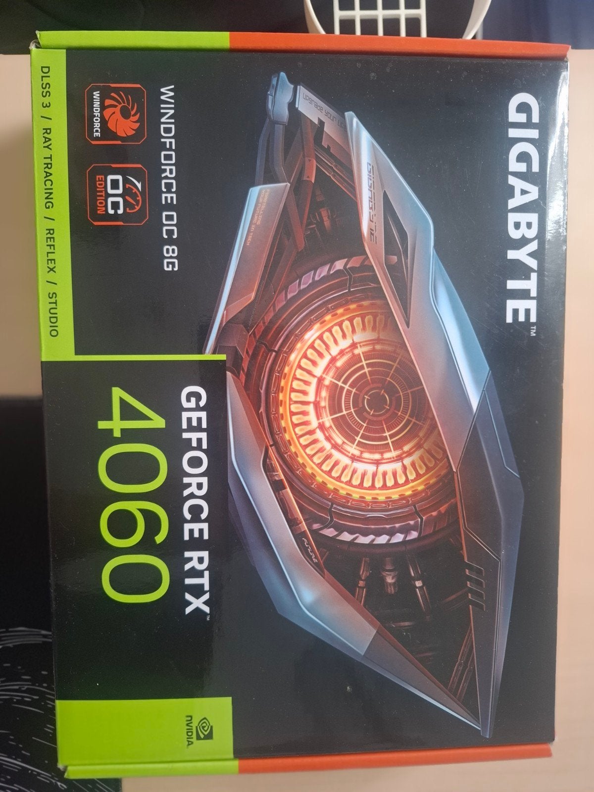 Gigabyte GeForce RTX 4060 Windforce OC 8 Go, GDDR6, PCI-Express 4, Comme neuf, Enlèvement