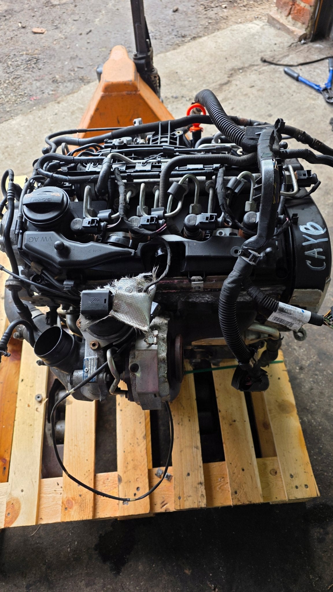 Moteur CAYA Complet SKODA VW FABIA POLO, Envoi, Utilisé, Daihatsu