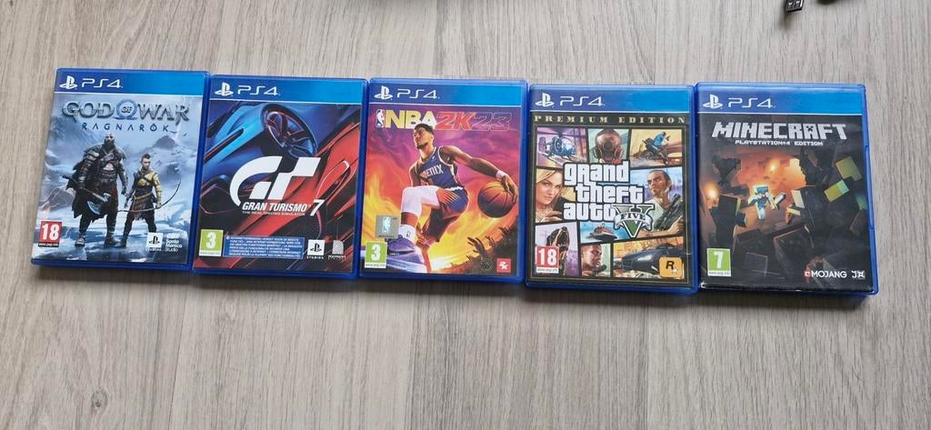Verschillende games voor de Playstation 4, Games en Spelcomputers, Gekoppelde computers, 2 spelers, Zo goed als nieuw, Vanaf 7 jaar
