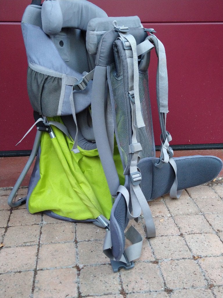 babydraagrugzak High Colorado voor wandelingen en treckings, Kinderen en Baby's, Zo goed als nieuw, Rug, Draagzak, Ophalen
