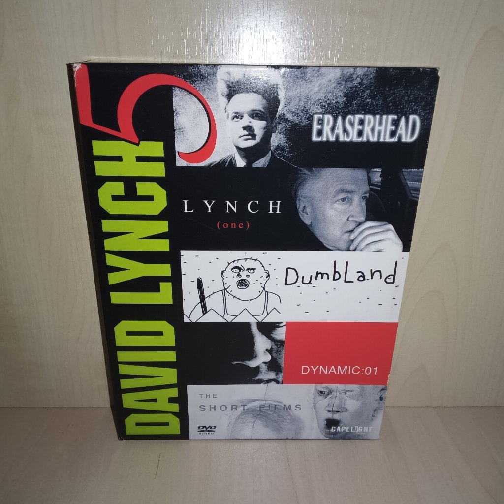 David Lynch - 5 Film Box set (includes "Dumbland") très rare, Verzenden, Engels, Import, Engels