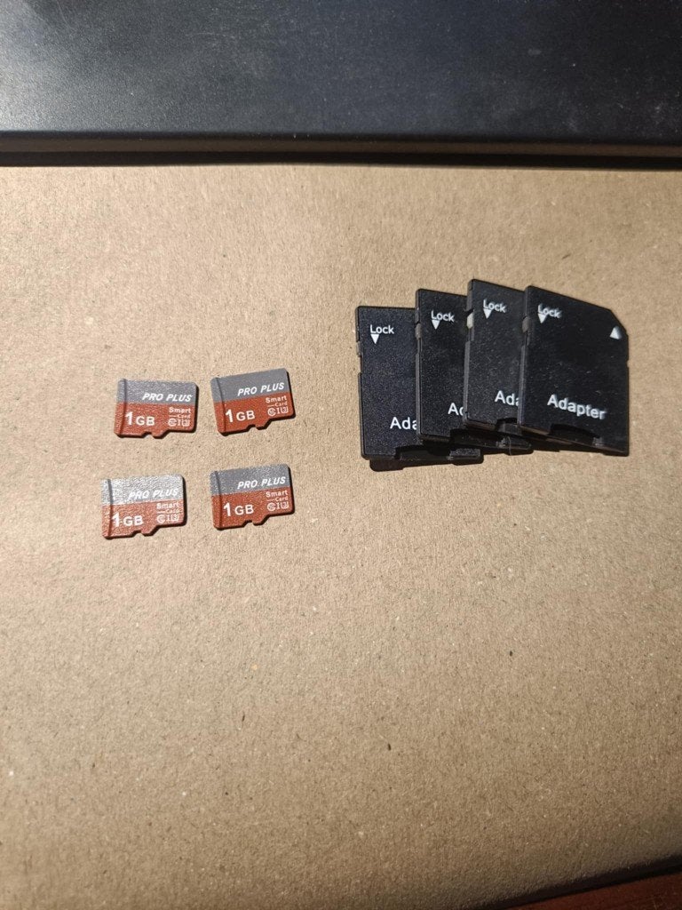 micro sd-kaart van 1 GB, Ophalen, SD