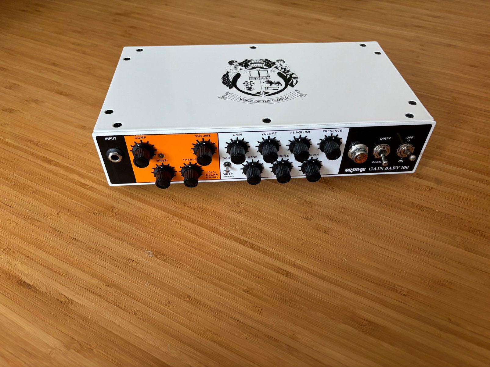 Orange gain baby gitaar amp, Muziek en Instrumenten, Versterkers | Bas en Gitaar, Zo goed als nieuw, Gitaar, Ophalen of Verzenden