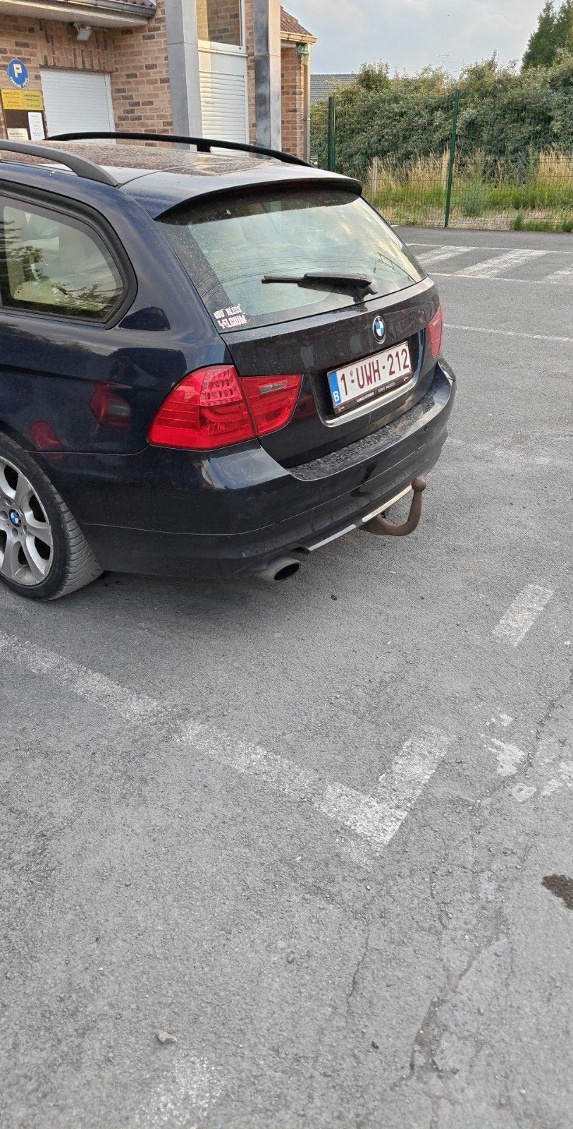 BMW 318d Monaco Blue 2008 stationwagen, Auto's, 100 kW, Euro 5, Achterwielaandrijving, Beige