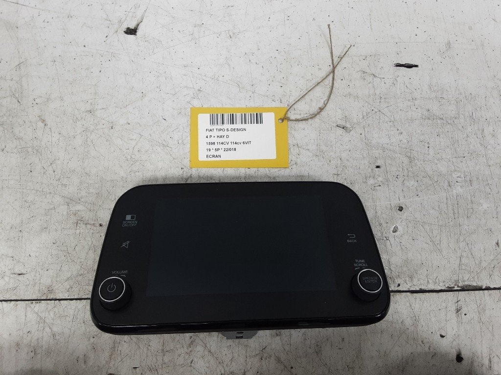 DISPLAY Fiat Tipo (356H / 357H) (01-2016/10-2020) (0016225), FCA Germany GmbH, Gebruikt, IPC D1-09 Bahnhofsplatz
65423  Rüsselsheim am Main, DE