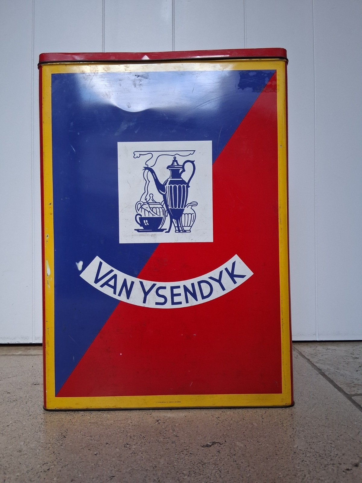 ​Prachtig Groot Vintage Blik 'Van Ysendyk', Enlèvement ou Envoi