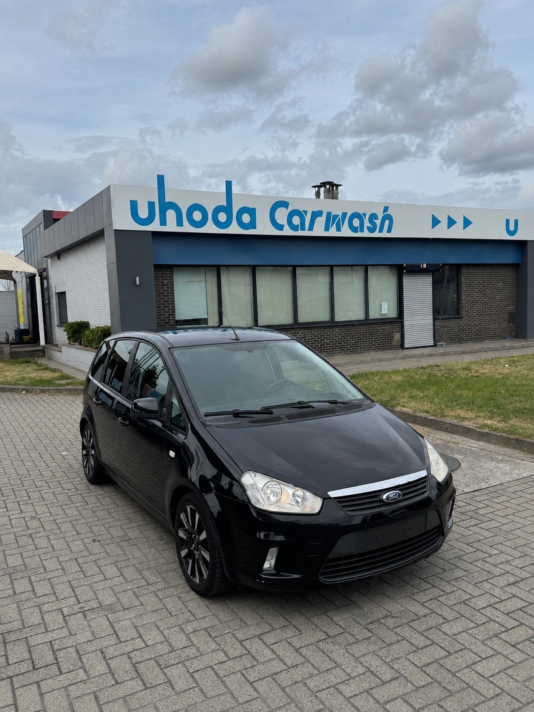 FORD C MAX 2010 1.8 ESSANCE, Auto's, Ford, Voorwielaandrijving, Euro 5, Zwart, Zwart