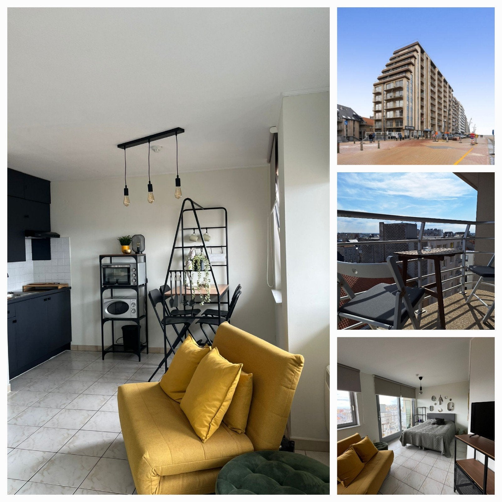 Studio op de dijk in Blankenberge., 20 tot 35 m²