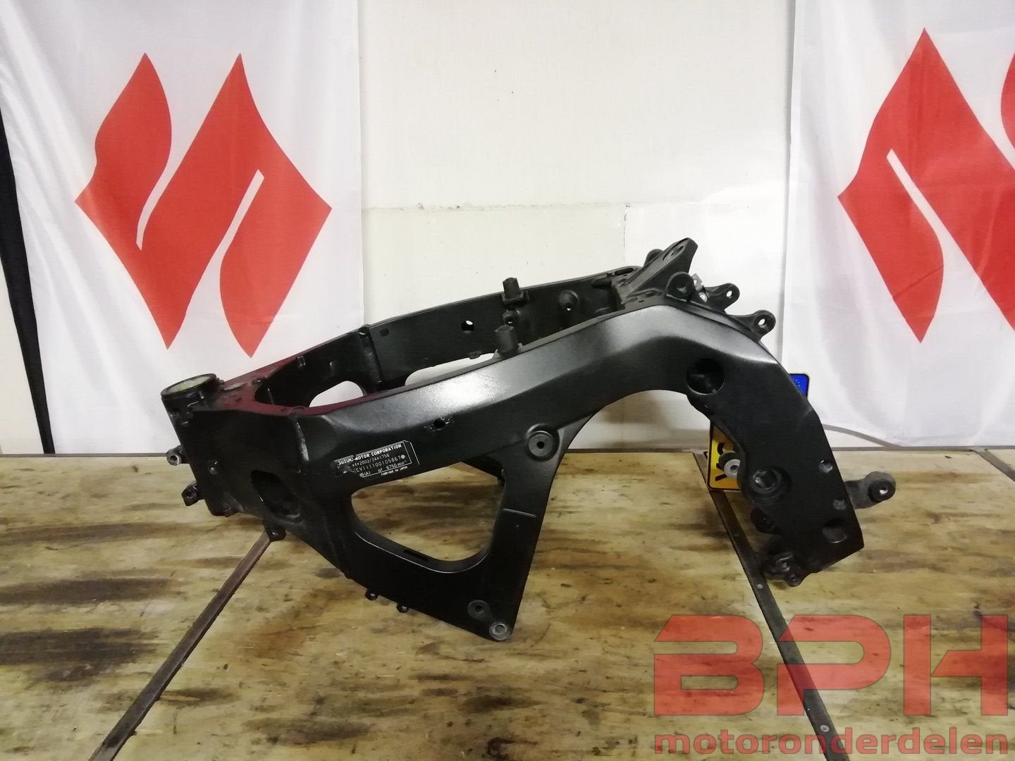 Frame + NL kenteken Suzuki GSX-R 600 L1 L2 L3 L4 L5 L6 L7 20, Motoren, Ophalen, -, -, -