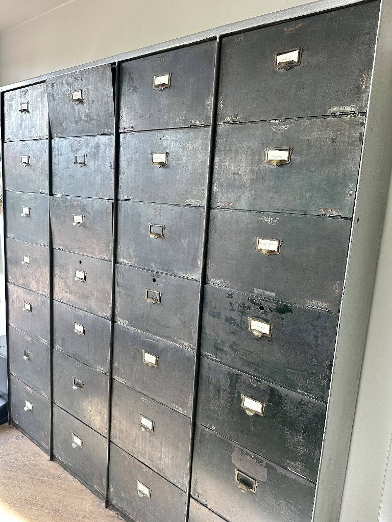 Vintage metalen archiefkast (retro), Enlèvement