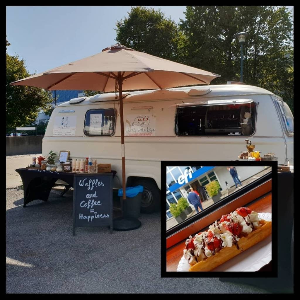 1967 Bourgeois Pullman B50 (ingericht als koffie foodtruck), Ophalen