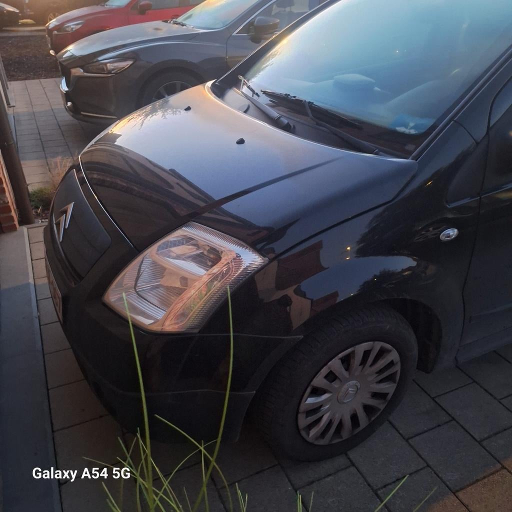 Citroen  c2     zwart   3 deurs, Autos, Citroën, Achat, Noir, Particulier, C2