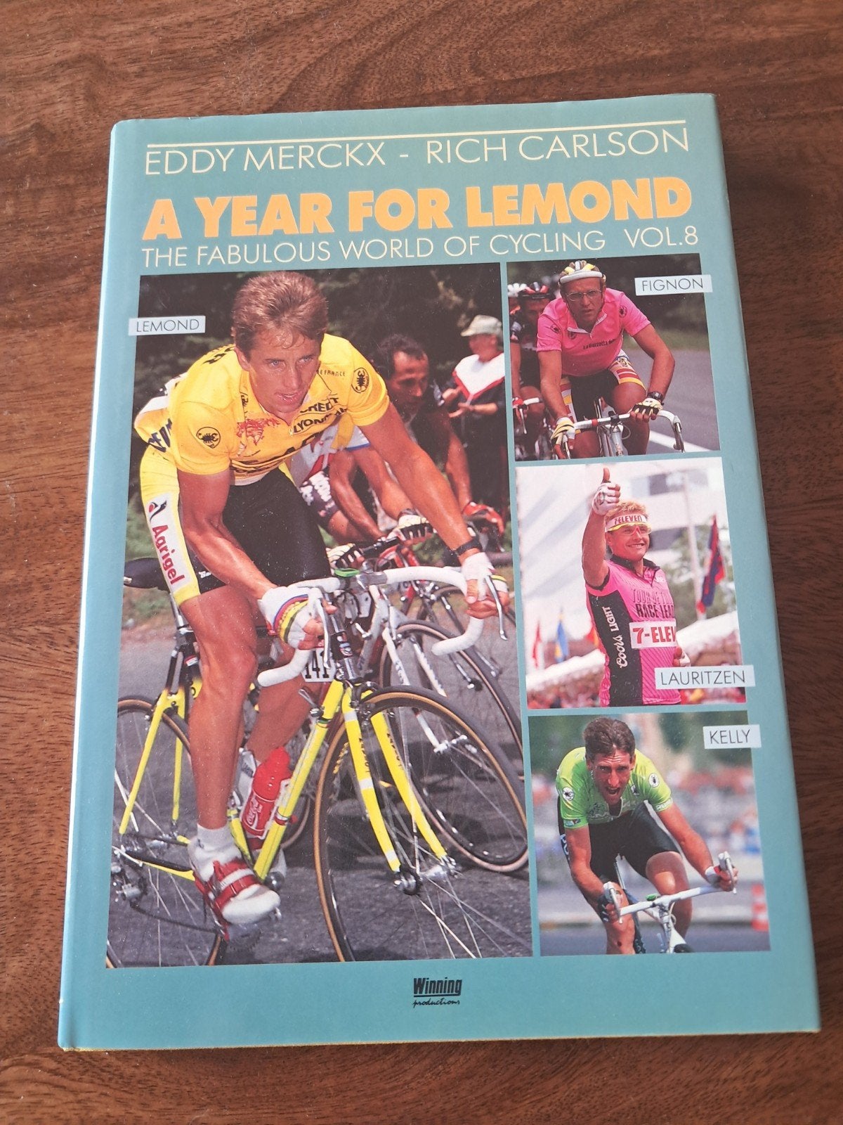 Eddy merckx rich carlson- a year for lemond volume 8, Boeken, Sportboeken, Ophalen