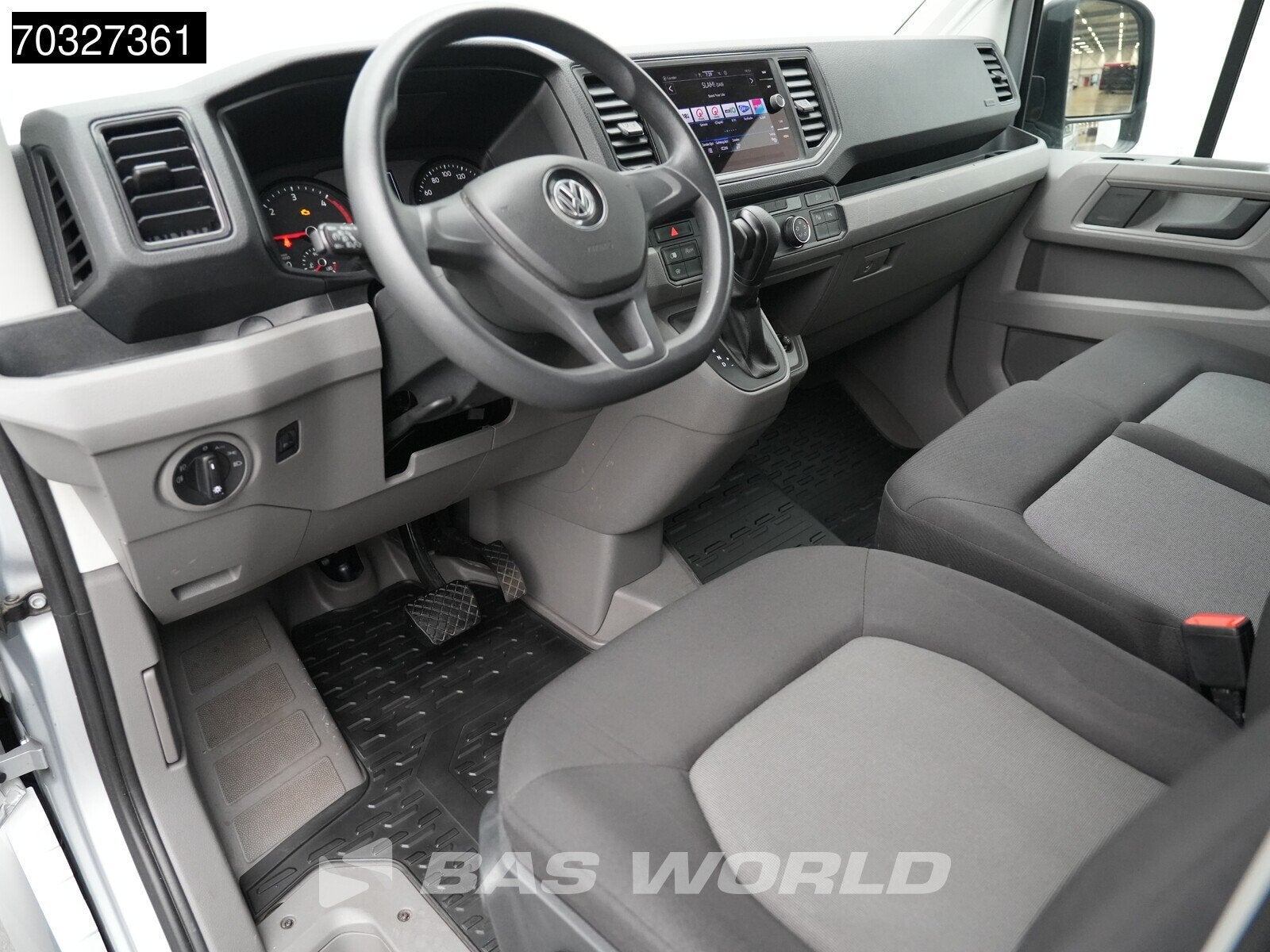 Volkswagen Crafter 140pk Automaat L4H3 Airco Cruise Navi Car, Auto's, Automaat, Stof, Gebruikt, Euro 6