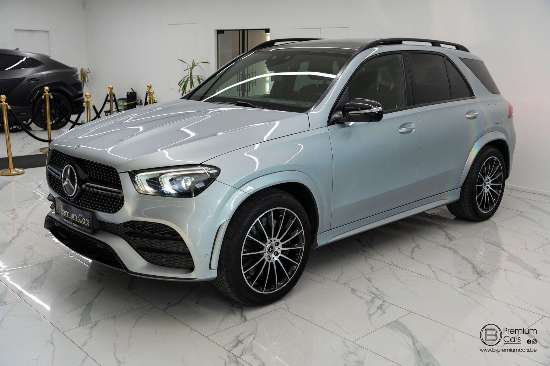 Mercedes-Benz GLE 350 de AMG line! Full Options, Burmester,, Autos, Argent ou Gris, Euro 6, Entreprise, https://public.car-pass.be/vhr/872e2ac2-96f0-4e97-ab1d-49784d5b9c20