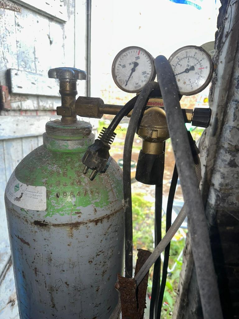 Gasflessen mix,argon,co, Doe-het-zelf en Bouw, Ophalen, Zo goed als nieuw