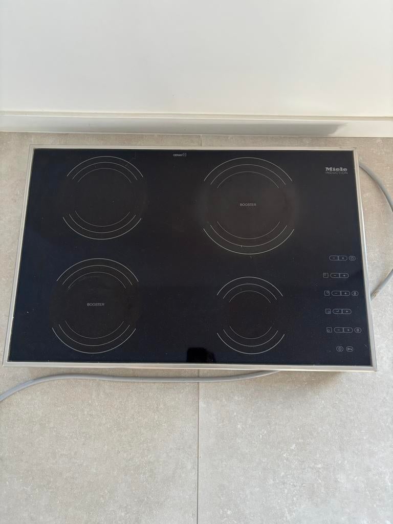 Miele Inductiekookvlak, Elektronische apparatuur, Kookplaten, Ophalen, Zo goed als nieuw