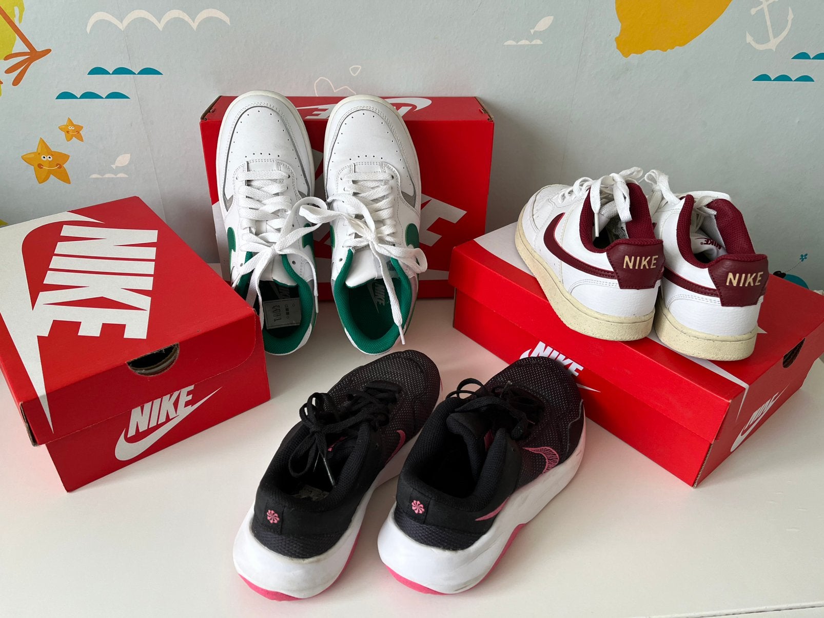 Nike Schoenen, Kinderen en Baby's, Babykleding | Schoentjes en Sokjes, Ophalen, Zo goed als nieuw