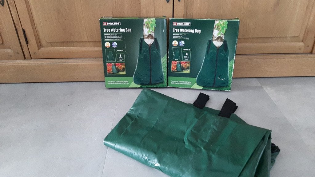 3x Parkside irrigatiezak / gietzak voor bomen 75L, Tuin en Terras, Ophalen of Verzenden, Nieuw