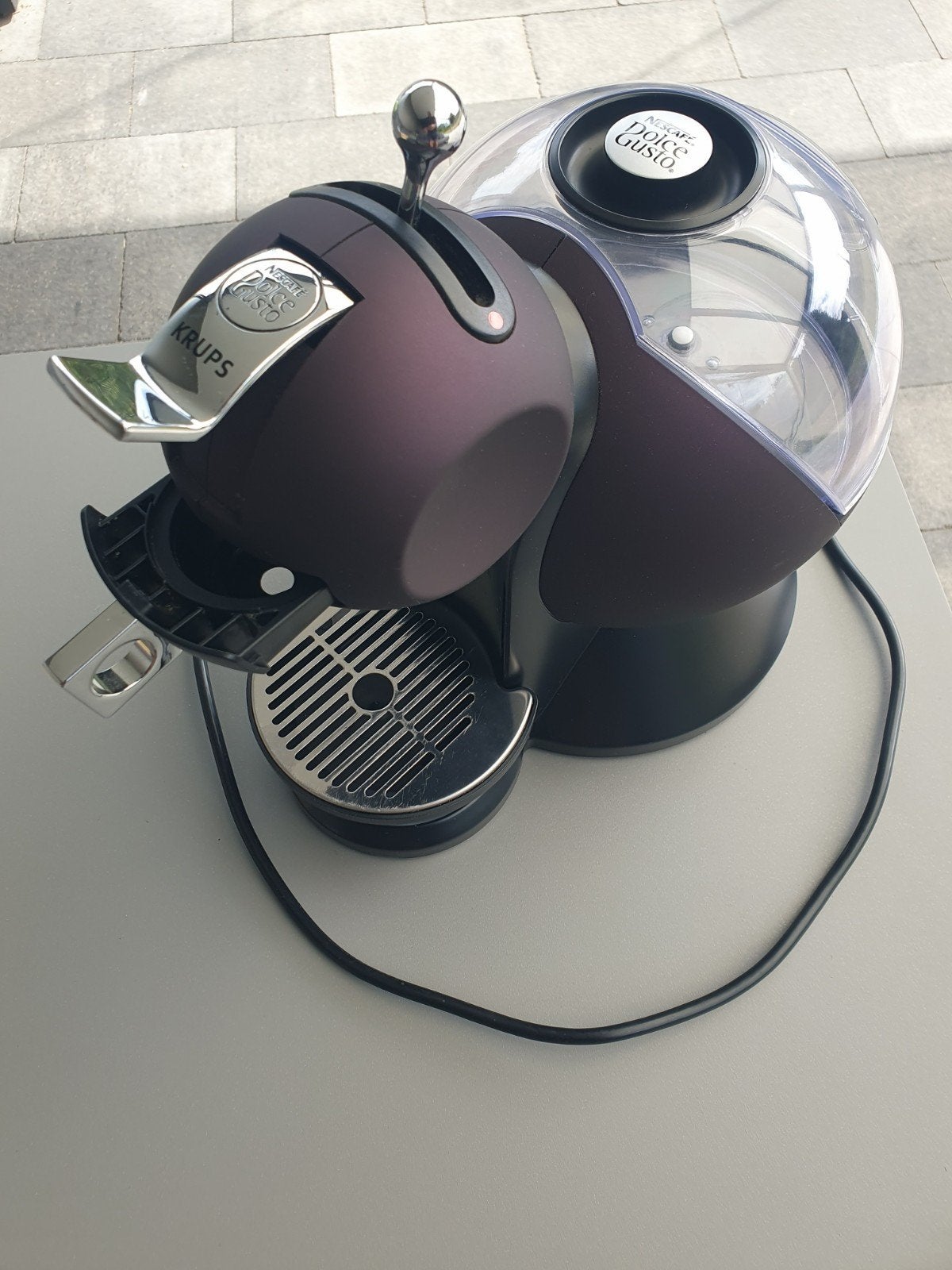 krups dolce gusto mat paars limited edition, Koffiemachine, Ophalen of Verzenden, Zo goed als nieuw, 4 tot 10 kopjes