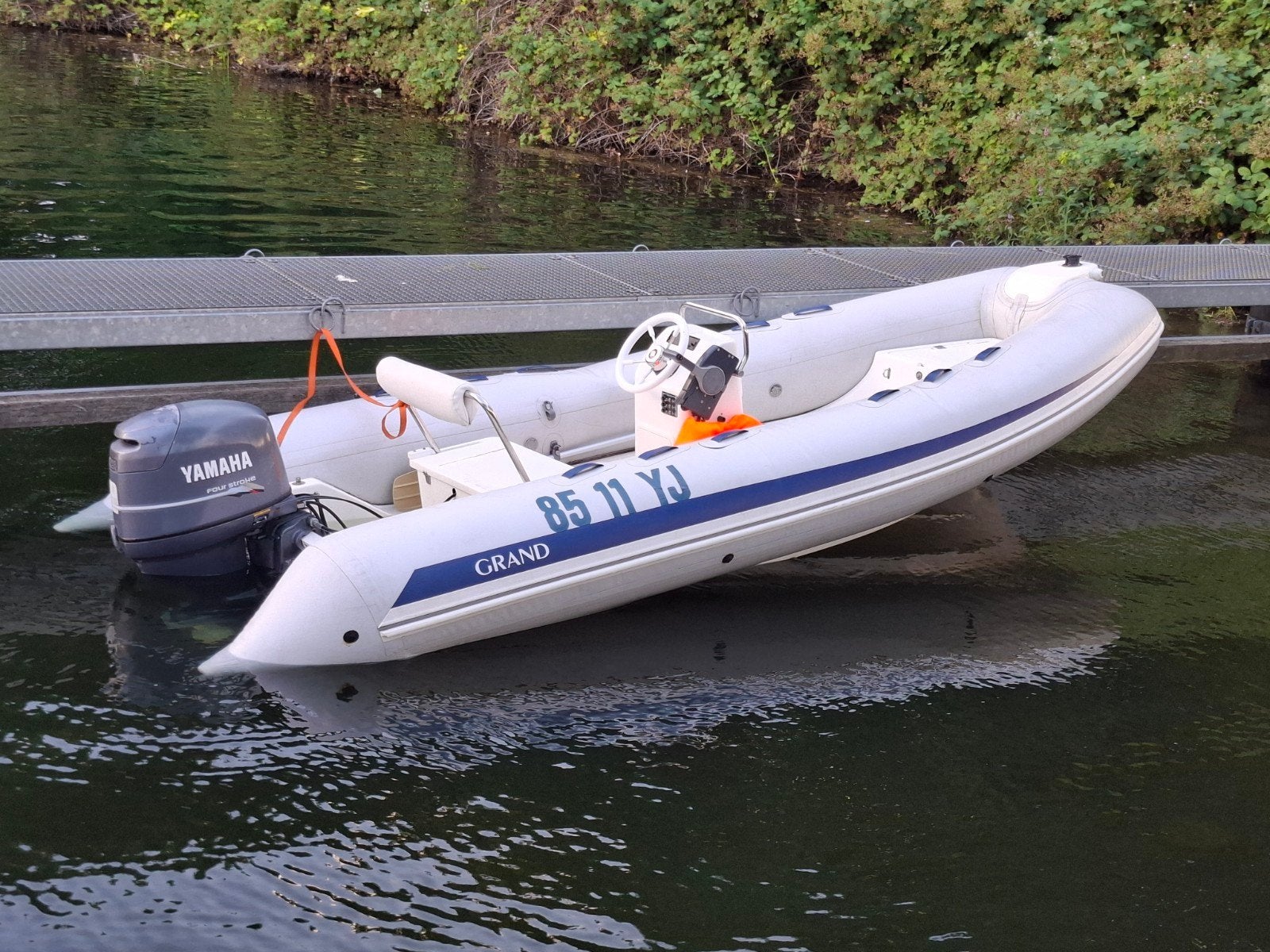 Grand 470 sport 50pk yamaha, Enlèvement, Moteur hors-bord