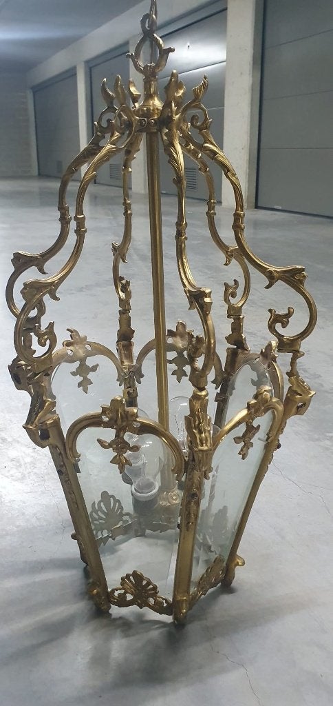 Antieke hallantaarn, Antiek en Kunst, Ophalen