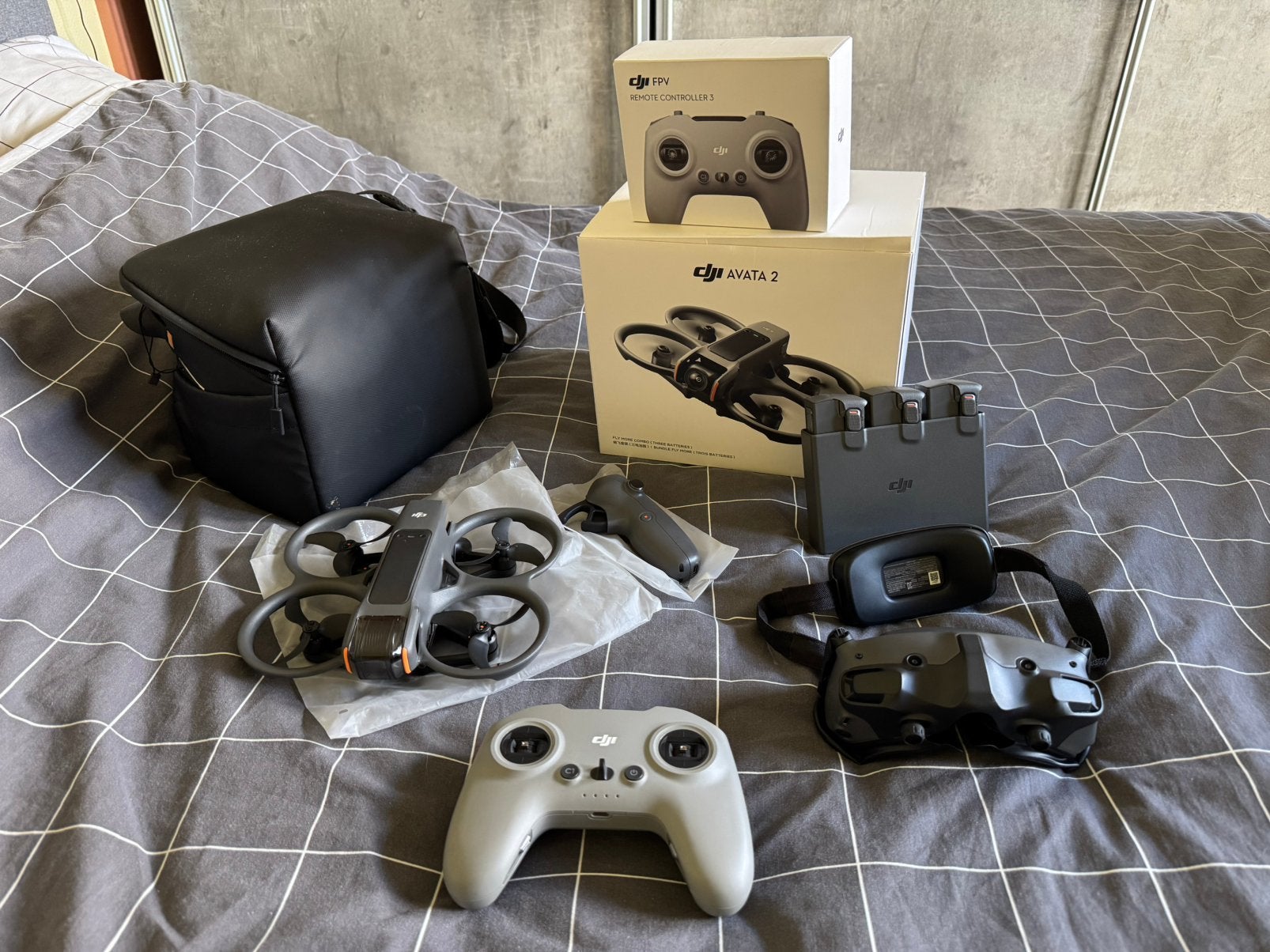 DJI Avata 2 Fly more Combo, TV, Hi-fi & Vidéo, Enlèvement, Comme neuf