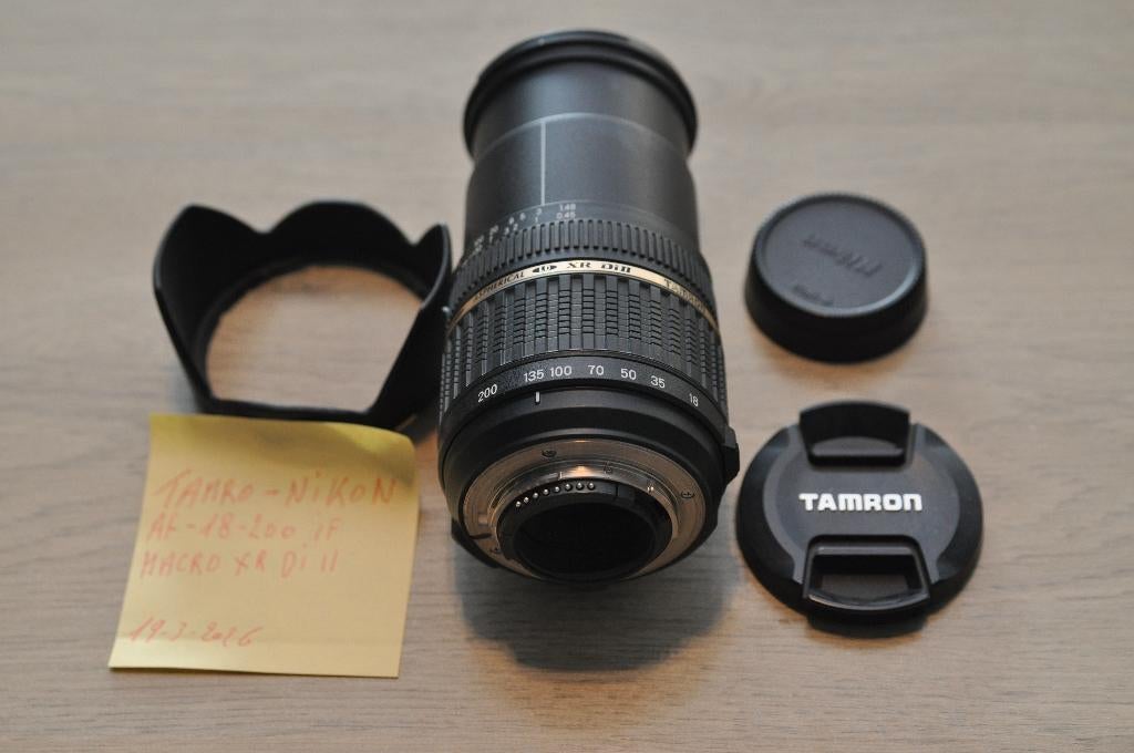 Tamron pour Nikon 18-200 IF XR Di2 LD, Enlèvement ou Envoi, Comme neuf, Téléobjectif, Zoom