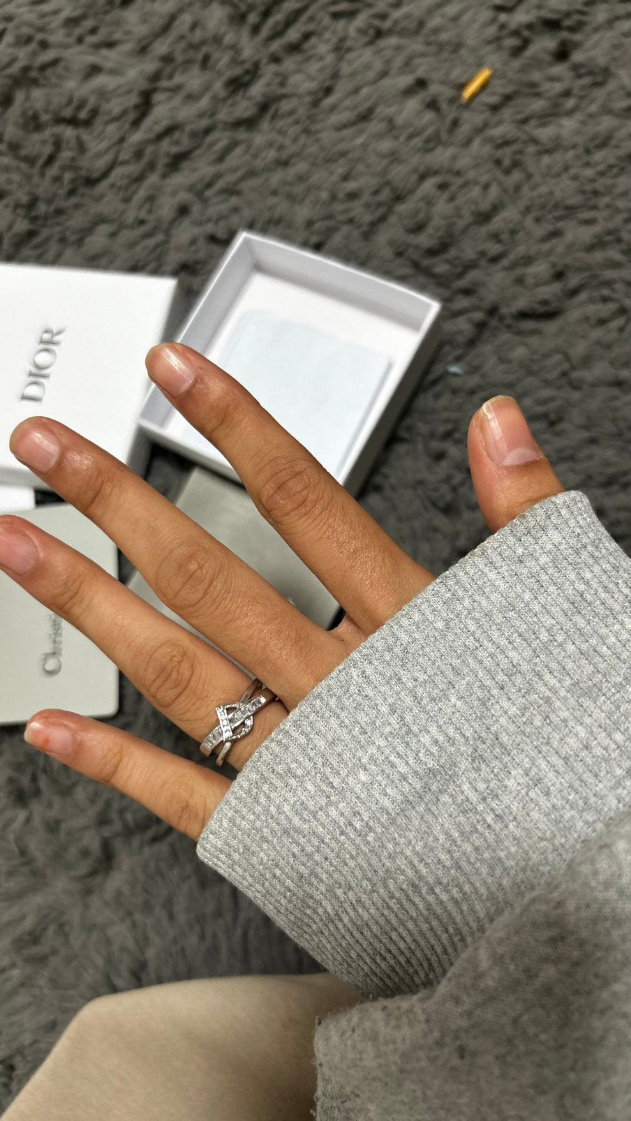 Prachtige Dior-ring, Handtassen en Accessoires, Verzenden, Zo goed als nieuw