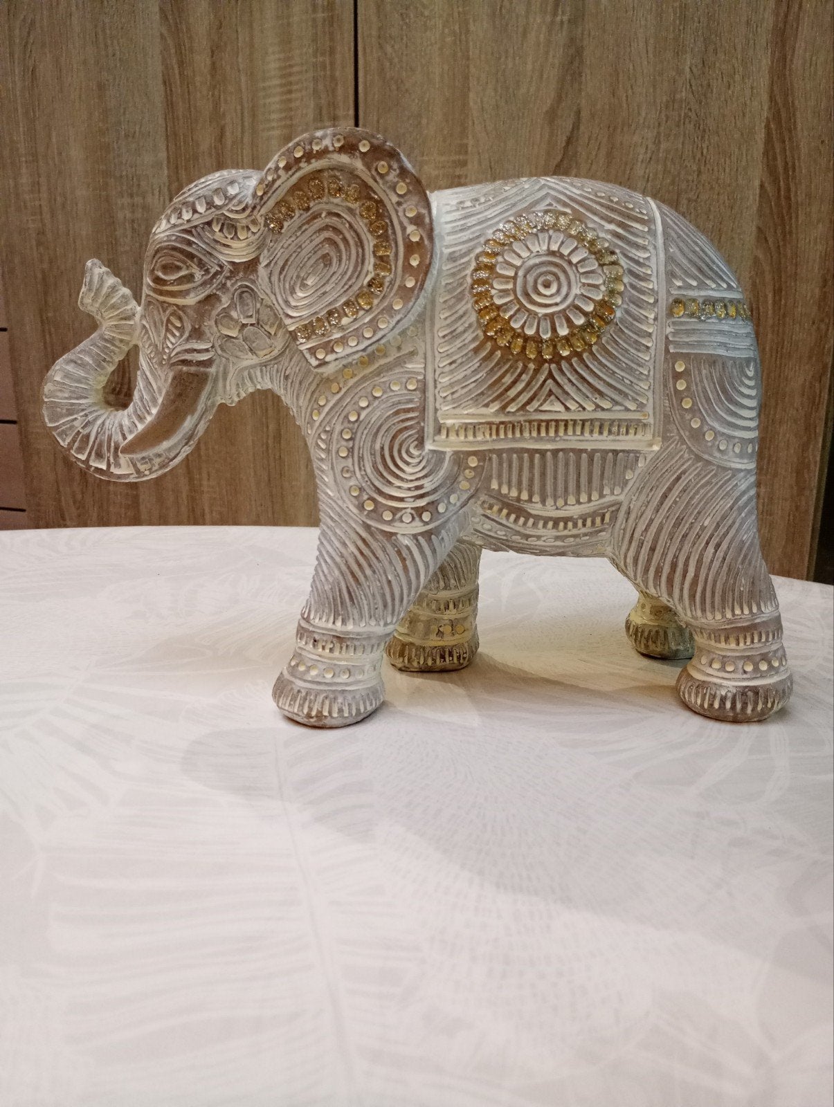 Statuette éléphant style ethnique chic / indien, Maison & Meubles, Enlèvement ou Envoi, Bois