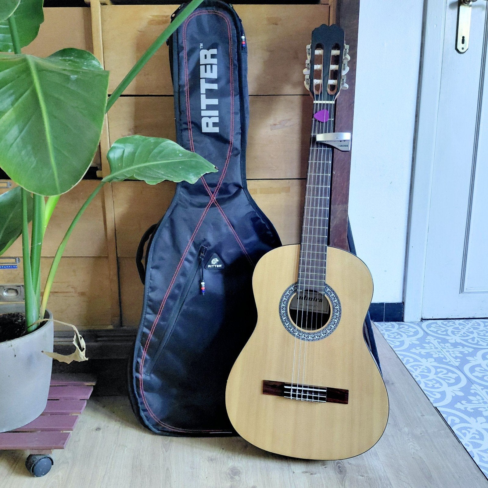 Set de guitare : Admira Alba 3/4 avec sac de transport, médi, Musique & Instruments, Enlèvement, Utilisé, Guitare classique ou espagnole