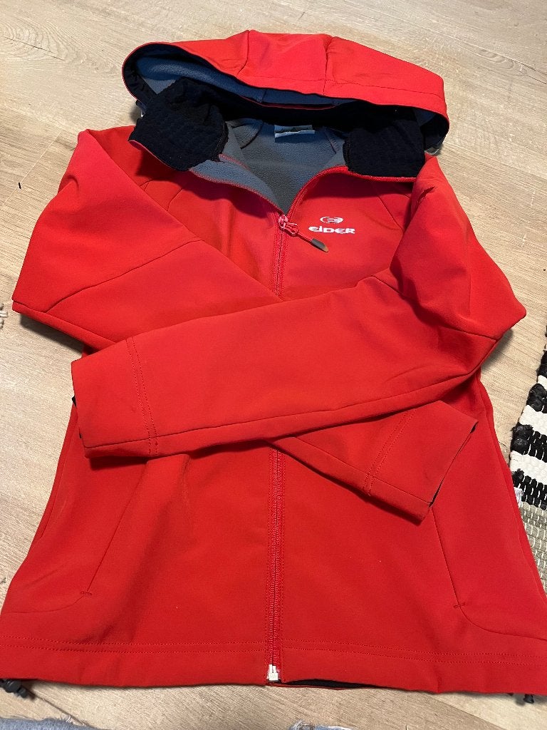 Skijas rood Eider, Sport en Fitness, Skiën en Langlaufen, Overige merken, Gebruikt, Verzenden, Kleding