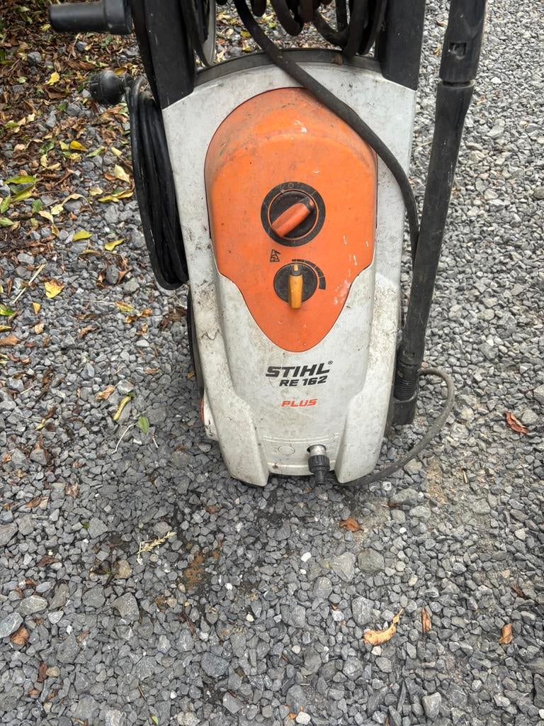 Nettoyeur haute pression stihl re 162 plus à réparer, Enlèvement, Utilisé, Électrique, Avec pression d'eau réglable