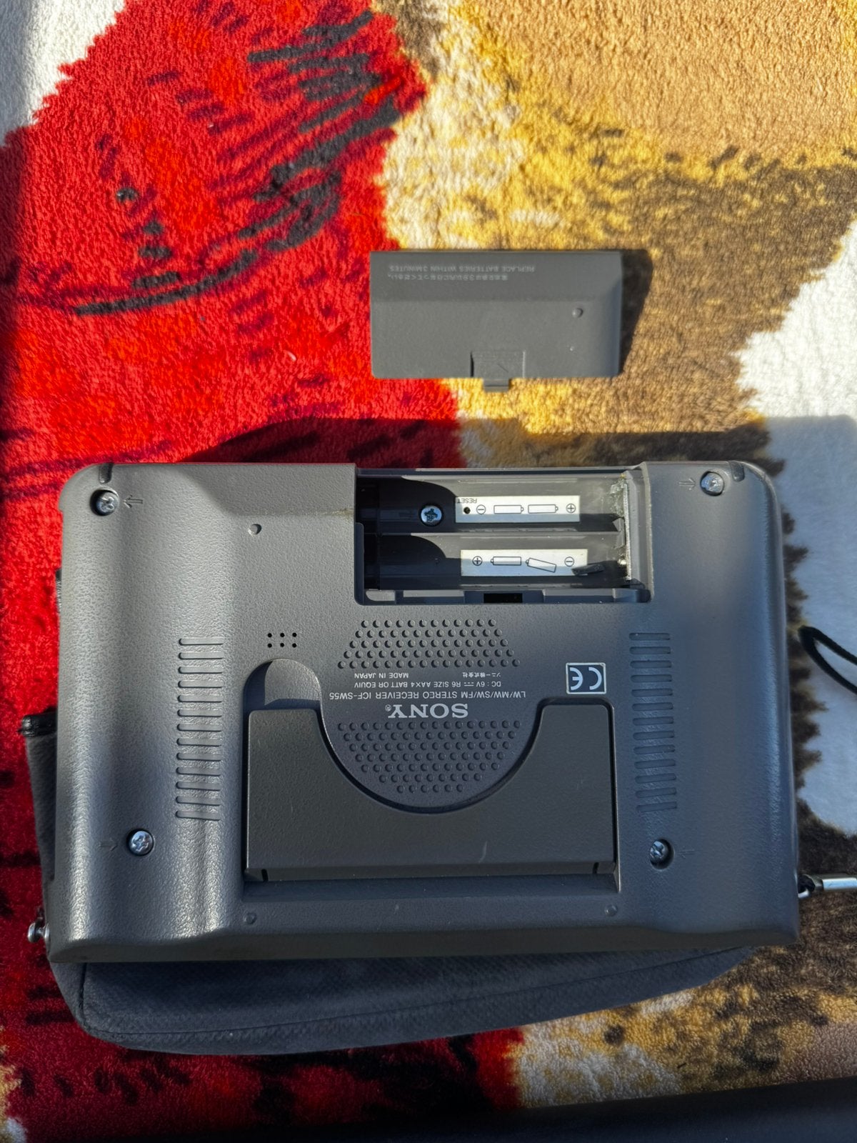 Récepteur mondial ICF-SW55 Radio Sony, Enlèvement ou Envoi, Comme neuf, Radio