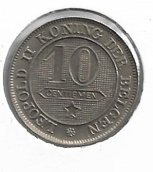 België: 2 stukken van 10 cent 1894 VL = morin 237, Postzegels en Munten, Verzenden, Losse munt