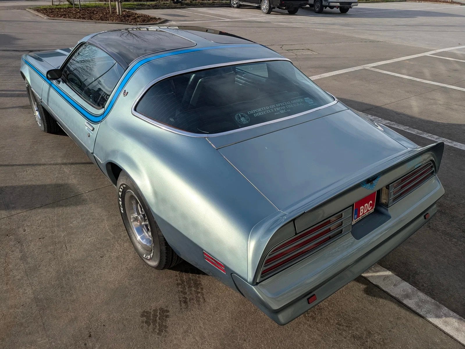 Pontiac formula firebird (bj 1978, automaat), Auto's, Automaat, 4 zetels, 5000 cc, Blauw