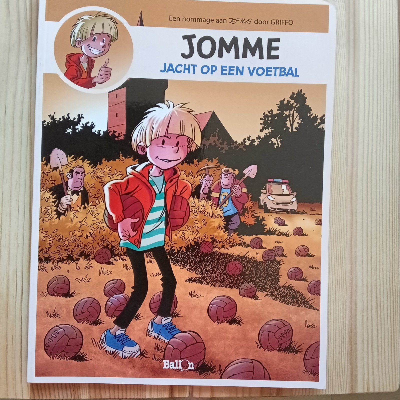 Jacht op een voetbal (door Griffo), Boeken, Stripverhalen, Ophalen of Verzenden, Nieuw