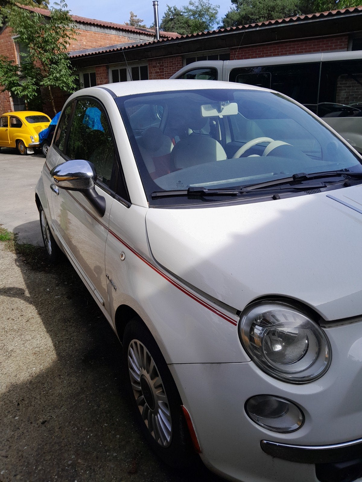 Fiat 500, Autos, Achat, Phares antibrouillard, Particulier, Blanc