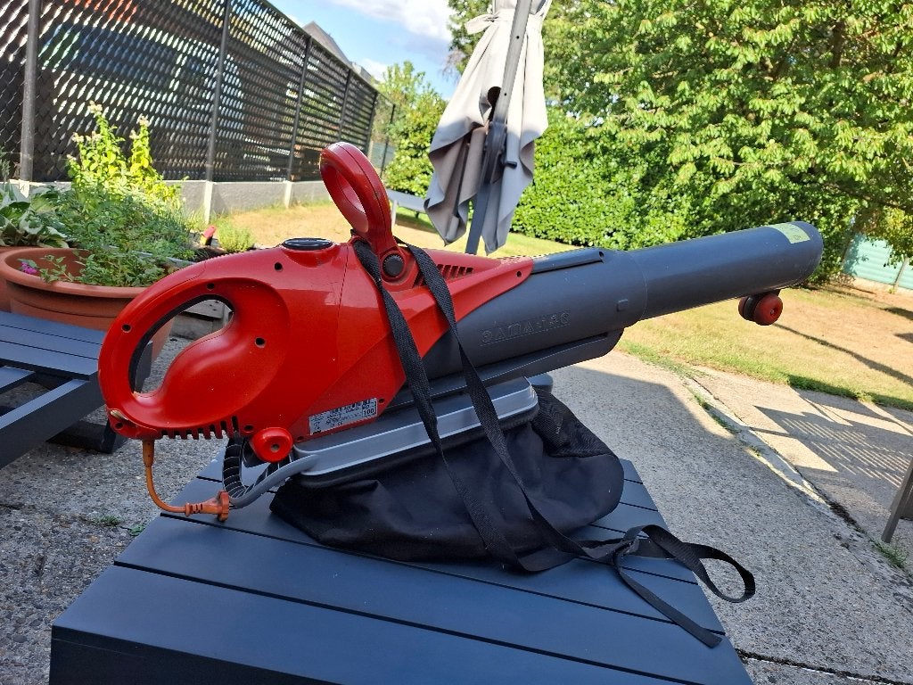 Bladblazer Husqvarna, Tuin en Terras, Ophalen, Met opvangzak