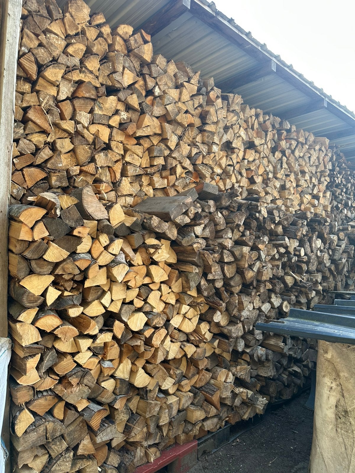 Brandhout gezaagd gekliefd gedroogd zie foto’s!, Enlèvement, Bûches