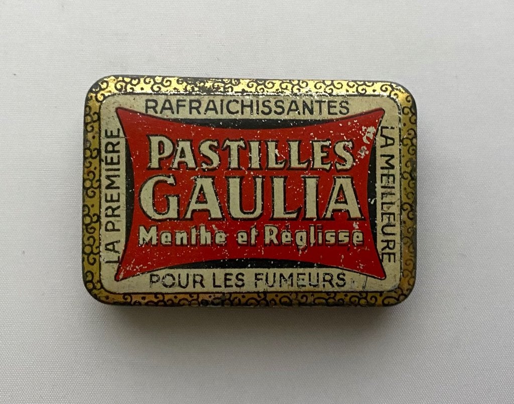 oud blikken doosje - Gaulia Pastilles, Ophalen of Verzenden