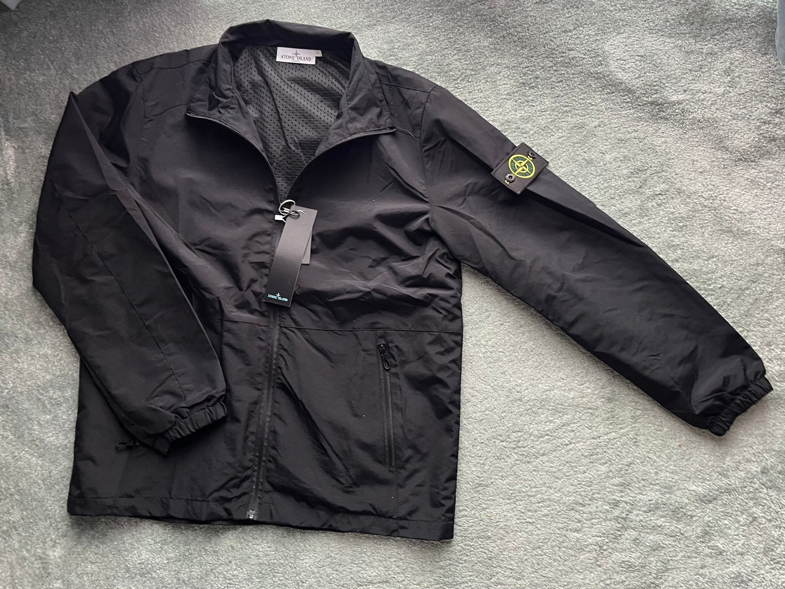 Stone Island vest, Kleding | Heren, Kostuums en vesten, Ophalen of Verzenden, Zo goed als nieuw, Maat 52/54 (L), Zwart