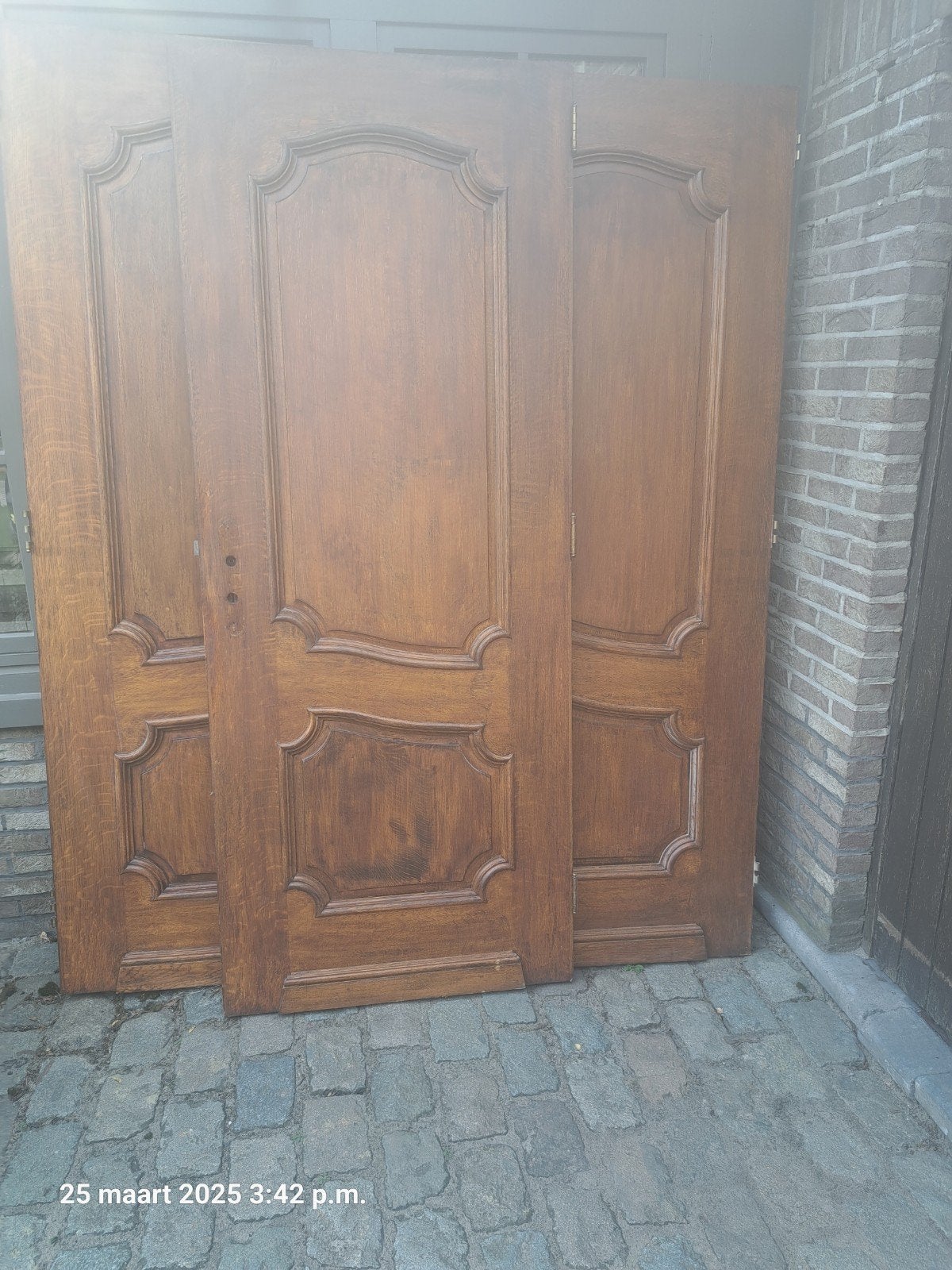 eiken deuren, Ophalen, Gebruikt, 80 tot 100 cm, Binnendeur