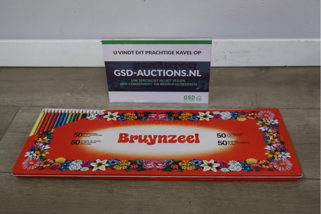 Blik van 50 Bruynzeel Kleurpotloden, Niet ingevuld, Niet ingevuld, Niet ingevuld