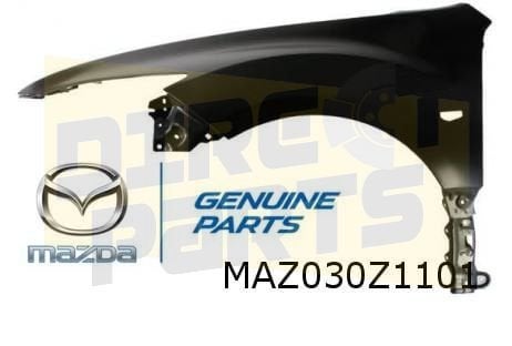 Mazda 6 (1/08-10/12) voorscherm Links Origineel! GSYD52210, Neuf, -, -, Mazda