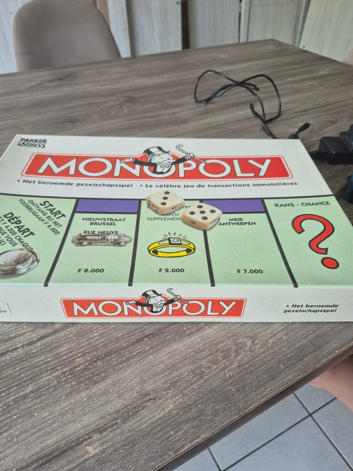 Monopoly, Enlèvement